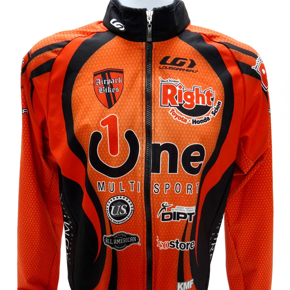 Louis Garneau Full Zip LS Cycling Jersey